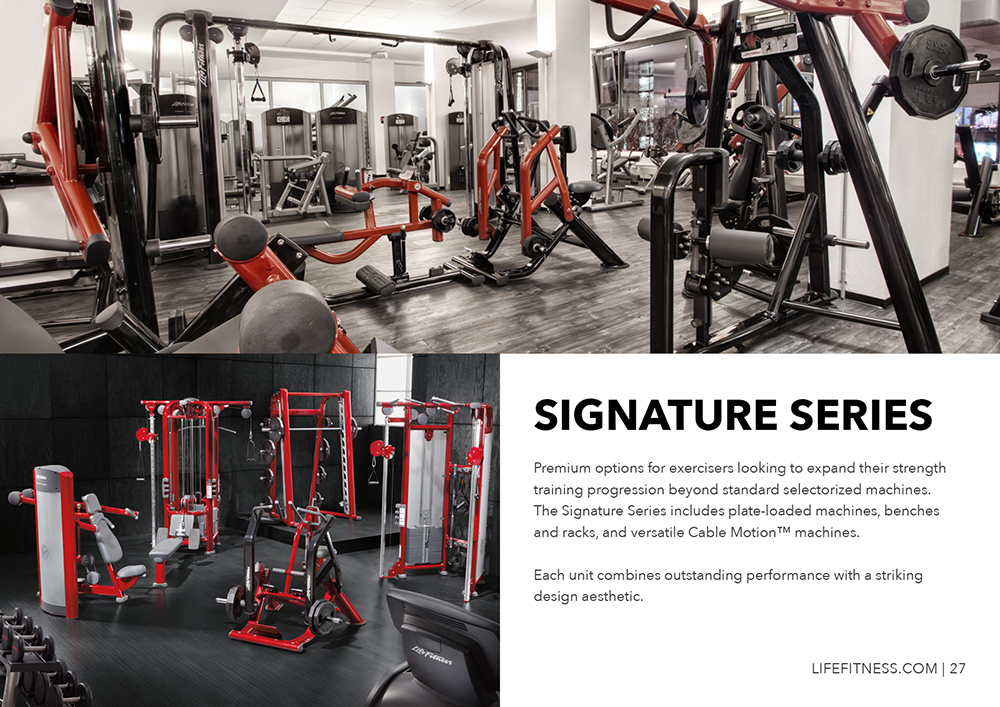 Life Fitness Product Catalogue Oli Corse Designs